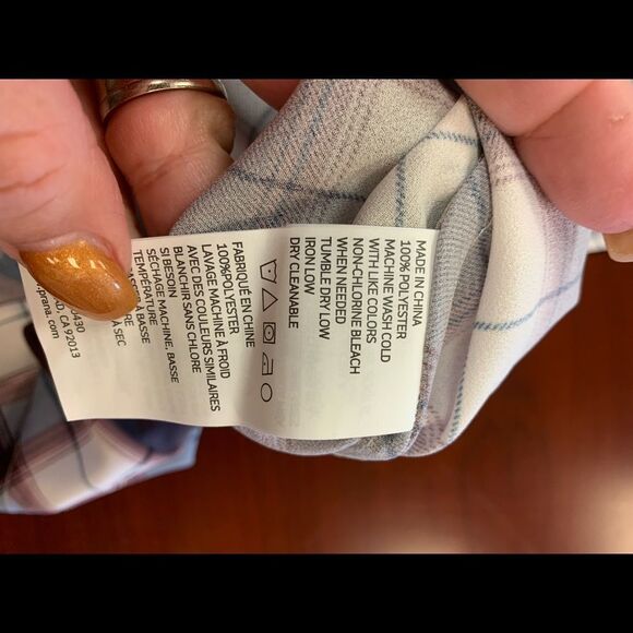 Prana Flint Plaid Maxi Shirt sz S NWT - Picture 9 of 9